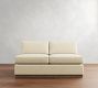 Build Your Own Carmel Slim Arm Wood Base Sectional