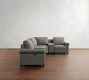 Cameron Roll Arm Reversible Power Reclining Sectional - Storage Available (111&quot;&ndash;125&quot;)