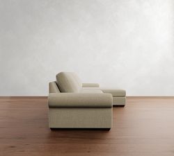 Big Sur Roll Arm Chaise Sectional (115&quot;&ndash;157&quot;)