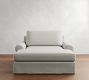 Big Sur Roll Arm Slipcovered Chaise Lounge