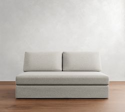 Build Your Own Big Sur Square Arm Slipcovered Sectional