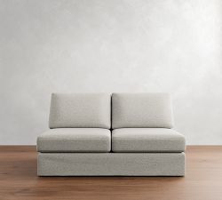 Build Your Own Big Sur Square Arm Slipcovered Sectional
