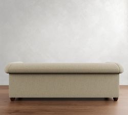 Chesterfield Tight Back Roll Arm Sofa (73&quot;&ndash;98&quot;)