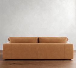 Dream Leather Sofa (76&quot;&ndash;102&quot;)