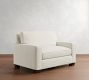 PB Comfort Square Arm Single Sleeper Sofa with Memory Foam Mattress (56&quot;)