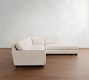 Turner Square Arm 3-Piece Bumper Sectional (106&quot;&ndash;110&quot;)