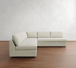 Union Armless 3-Piece L-Shaped Sectional (107&quot;)