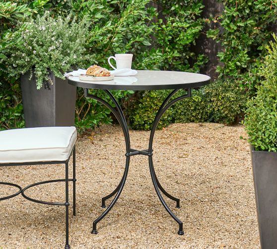 Verona Metal Round Outdoor Bistro Table (30")