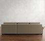 Big Sur Roll Arm Deep Seat Return Bumper Sectional (173&quot;&ndash;205&quot;)