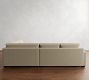 Big Sur Square Arm Deep Seat 3-Piece Wedge Sectional (129&quot;)