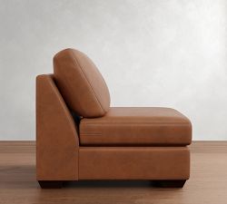 Build Your Own Big Sur Roll Arm Leather Sectional