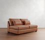 Build Your Own Big Sur Square Arm Deep Seat Leather Sectional