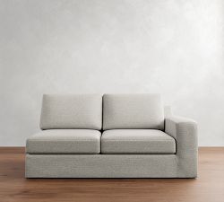 Build Your Own Big Sur Square Arm Slipcovered Sectional