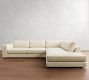 Carmel Lounge Return Bumper Sectional (117&quot;&ndash;129&quot;)