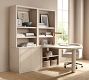 Cayman Peninsula Desk with Low Bookcase Suite (72&quot; x 66&quot;)