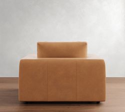 Dream Wide Arm Leather Chair