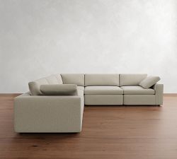 Dream Wide Arm Modular L-Shaped Sectional (120&quot;)