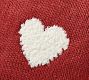 Heart Jacquard Knit Pillow