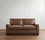 PB Comfort Square Arm Leather Sofa (62&quot;&ndash;88&quot;)