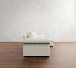 Shasta Roll Arm Chaise Sectional (100&quot;&ndash;122&quot;)