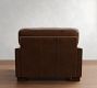 Turner Square Arm Leather Chair