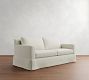 York Square Arm Slipcovered Sleeper Sofa (72&quot;&ndash;81&quot;)
