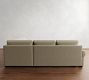 Big Sur Roll Arm 3-Piece L-Shaped Sectional (115&quot;)