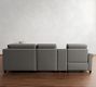 Cameron Roll Arm Reversible Power Reclining Sectional - Storage Available (111&quot;&ndash;125&quot;)
