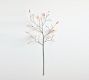 Faux Pink Magnolia Branch