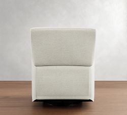 Irving Square Arm Manual &amp; Power Swivel Glider Recliner