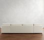 PB Comfort Square Arm Double Chaise Sectional (131&quot;&ndash;165&quot;)