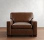 Turner Square Arm Leather Chair