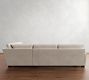 Turner Square Arm Return Bumper Sectional (106&quot;&ndash;124&quot;)