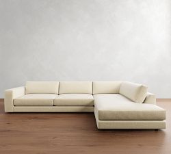 Carmel Lounge Return Bumper Sectional (117&quot;&ndash;129&quot;)