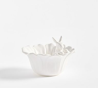 Floral Bunny Snack Bowl