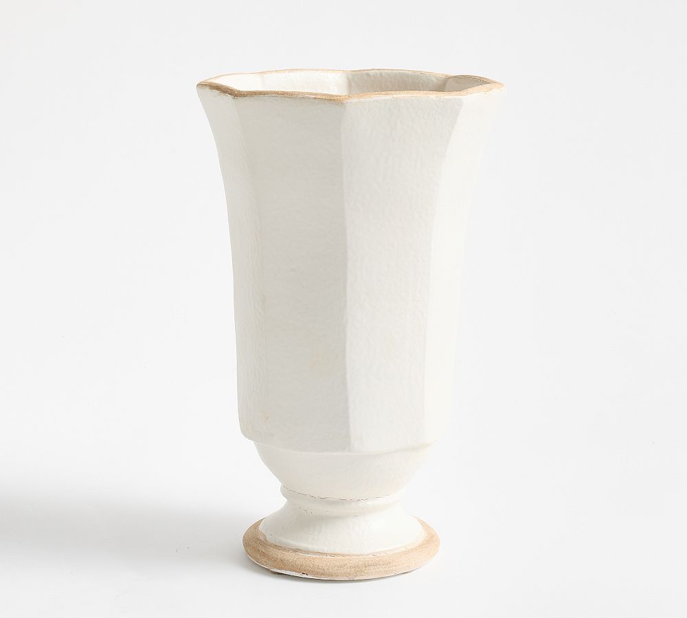 Ceramic Faceted 3 Vase Collection