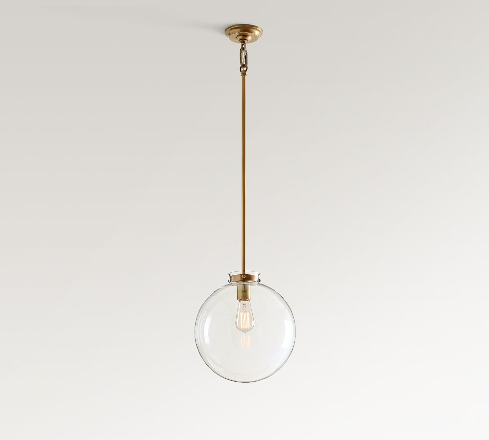 Anderson Glass Globe Pendant (12")
