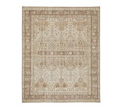 Nicolette Hand-Knotted Wool Rug, Taupe, 8' x 10'