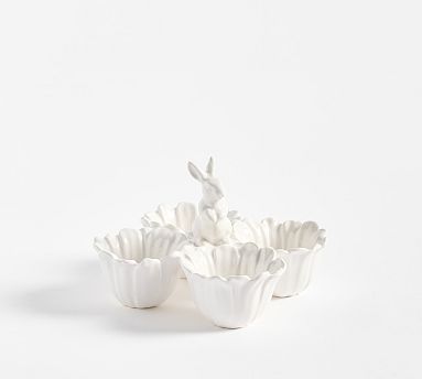 Floral Bunny Egg Cup
