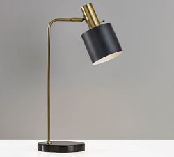 Emmental Marble Task Table Lamp (23&quot;)