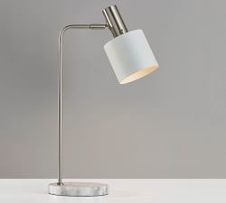 Emmental Marble Task Table Lamp (23&quot;)