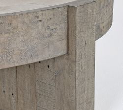 Opal Round Reclaimed Wood Coffee Table (52&quot;)
