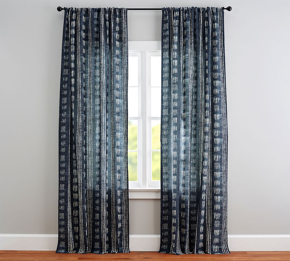 Shibori Dot Curtain