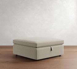 Dream Wide Arm Sectional Storage Ottoman