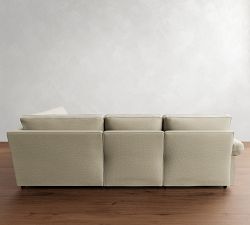 Pearce Roll Arm Reversible Reclining 4-Piece Wedge Sectional (127&quot;)