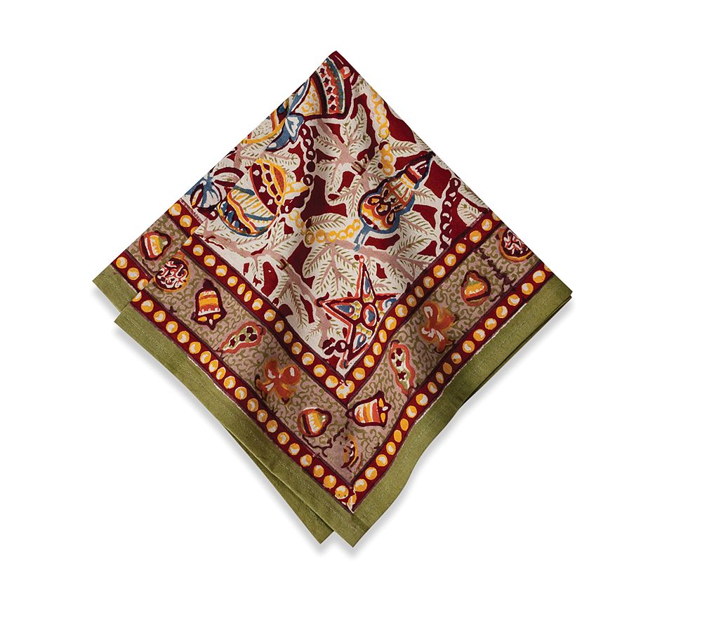 Noel Handmade Cotton Napkins - Set of 6