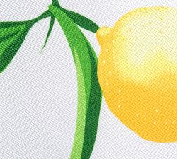 Lemon Outdoor Rectangular Tablecloth