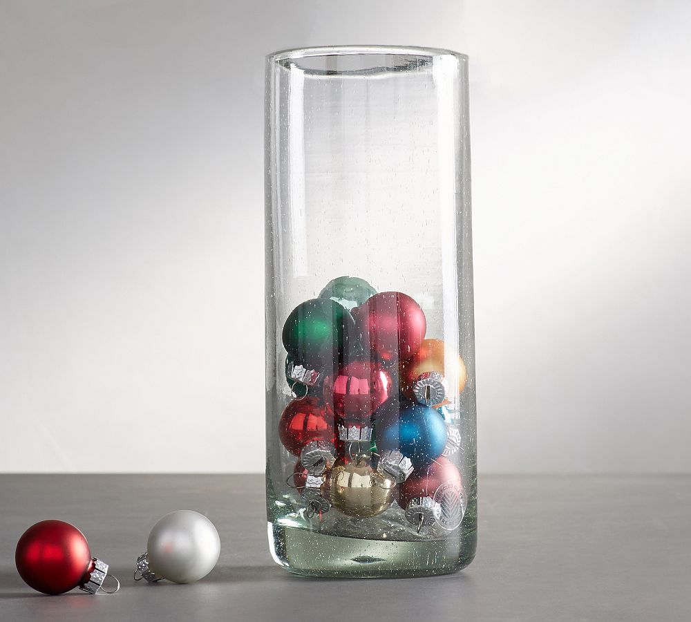 Christmas Ornament Vase Filler - Set of 18 - Mini Ball