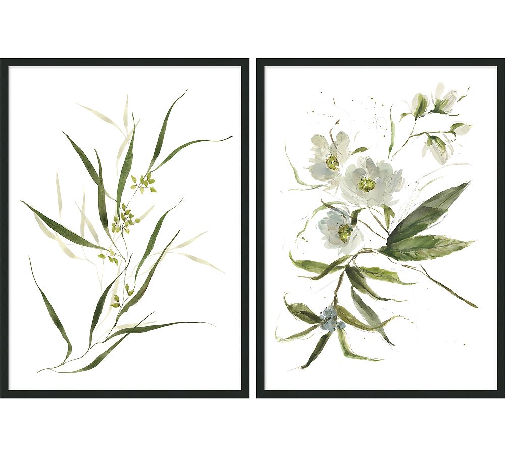 Tree Peonies &amp; Seeded Eucalyptus by Kelly Ventura