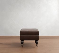 Brooklyn Leather Ottoman